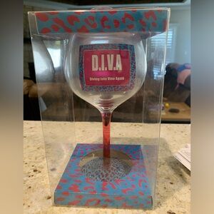 Pier 1 Imports Wine Glass!